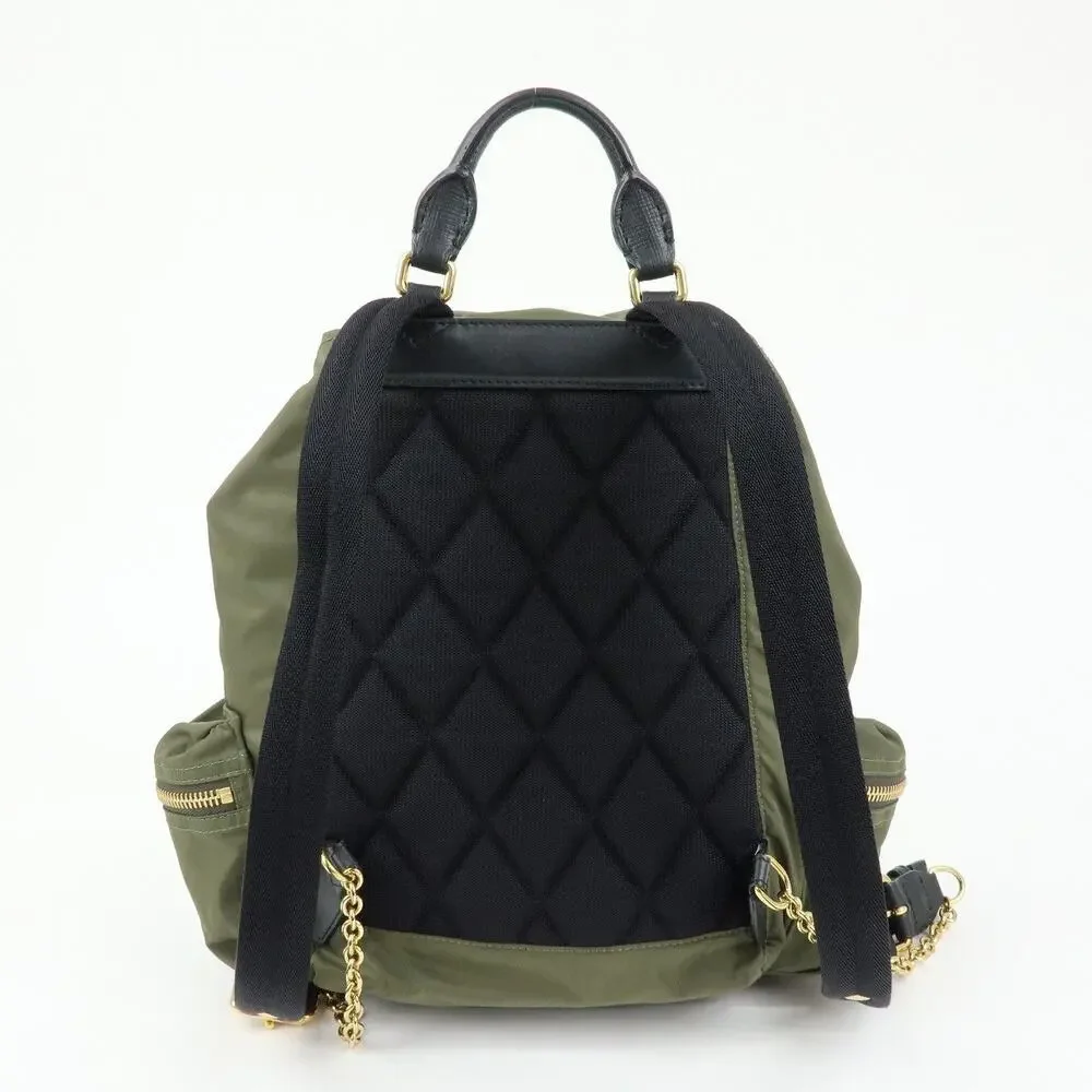 Burberry Nylon Backpack Khaki Green